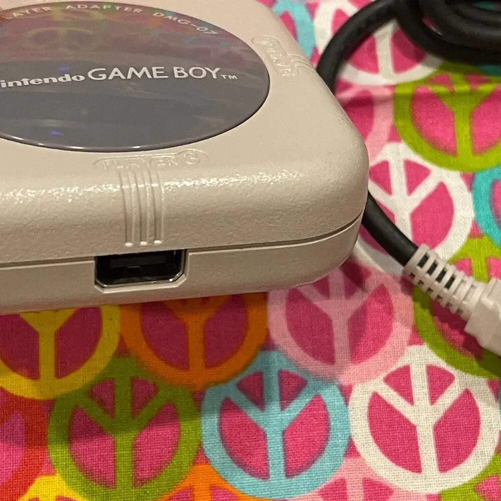 Nintendo game boy four player adapter, DMG07 As is Not Tested